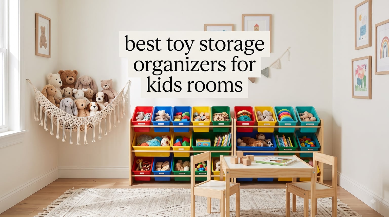 best toy storage organizers for kids rooms