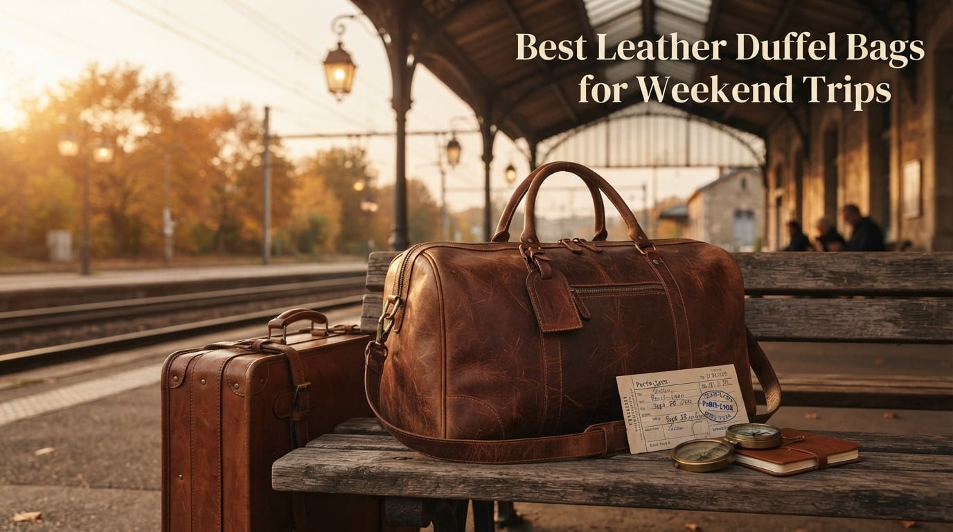 Best Leather Duffel Bags for Weekend Trips