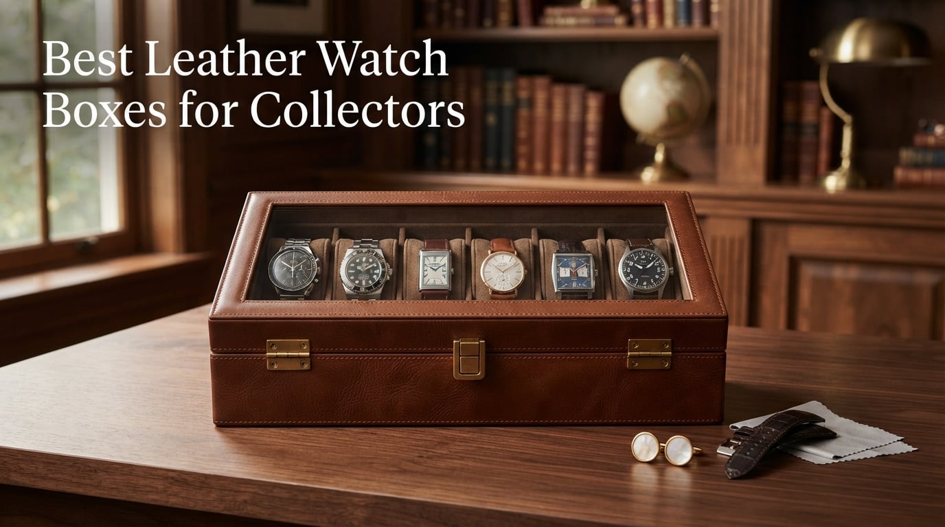 Best Leather Watch Boxes for Collectors