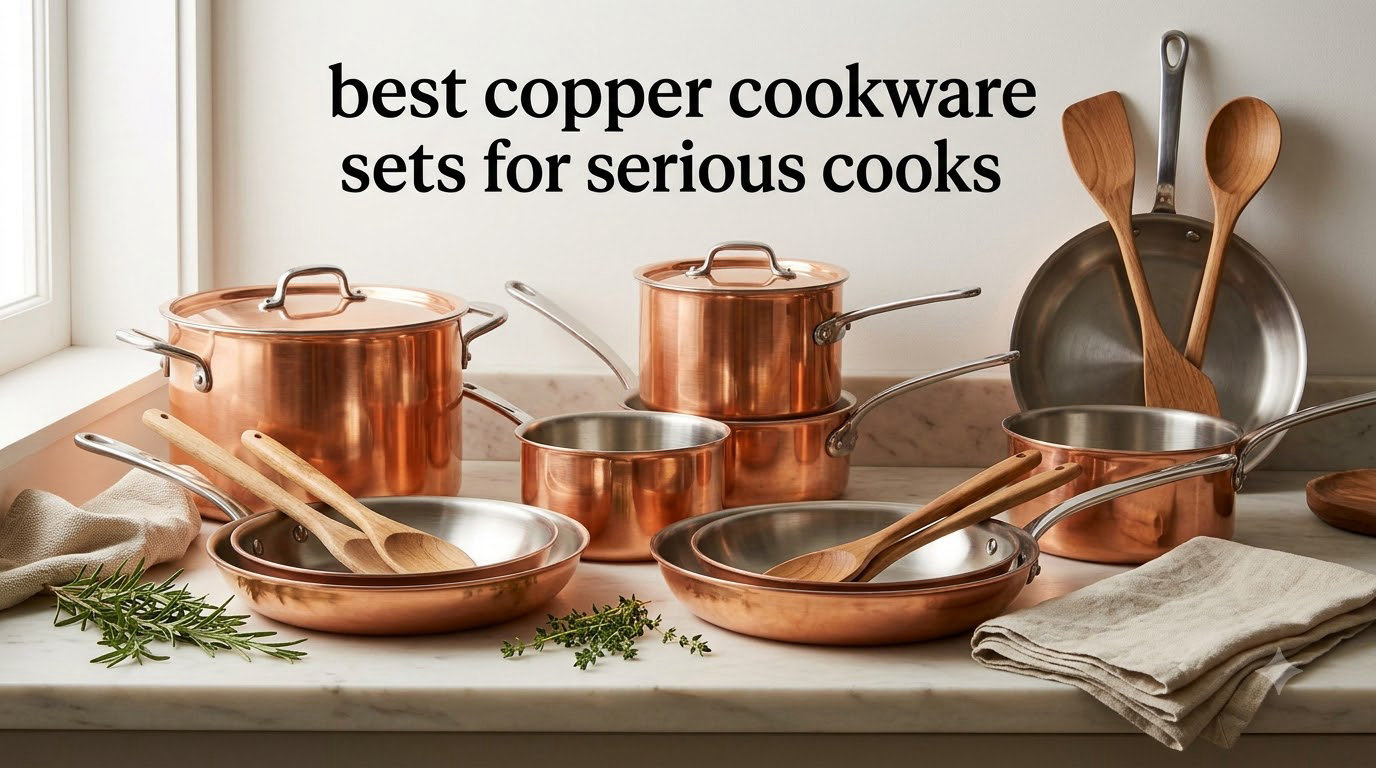 best copper cookware sets for serious cooks