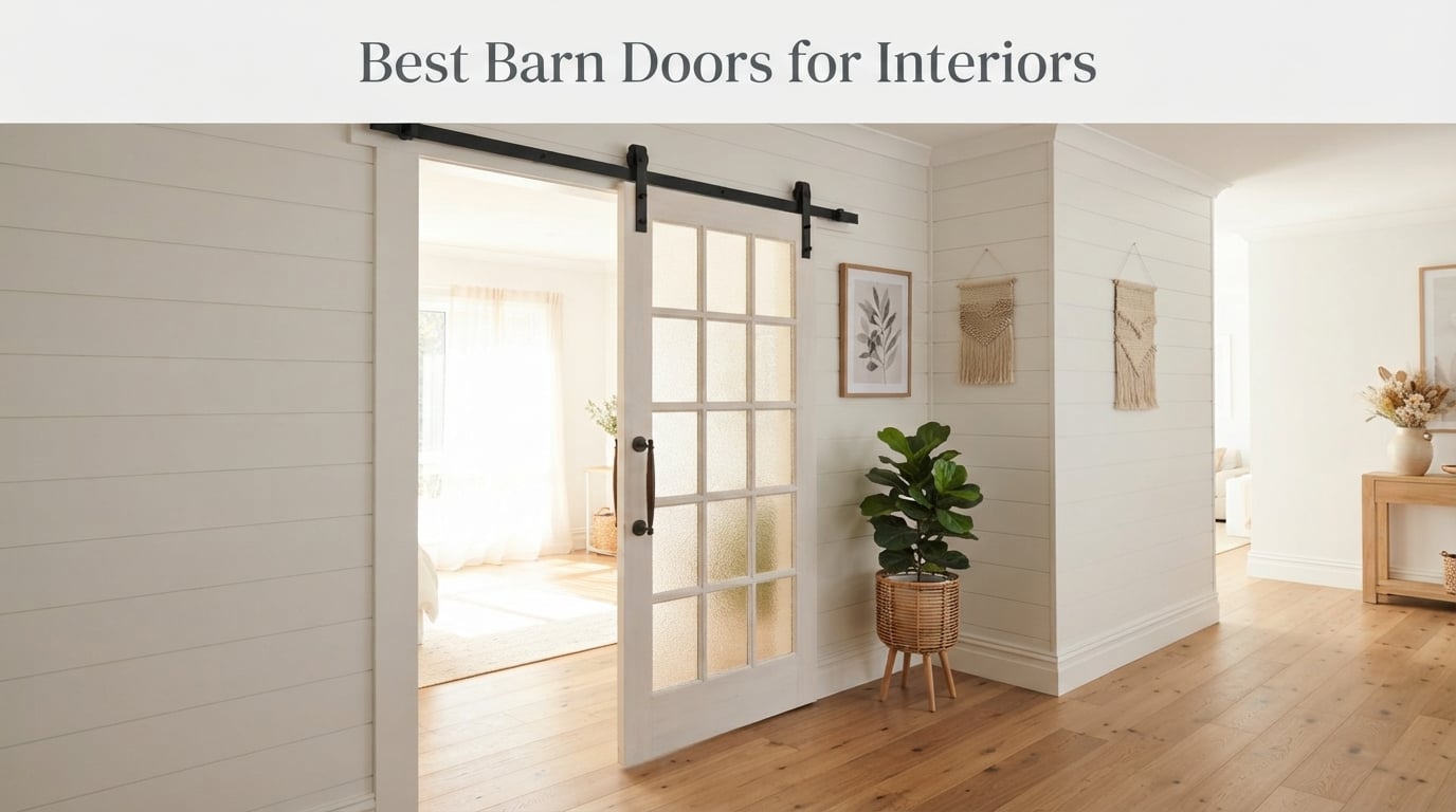 Best Barn Doors for Interiors