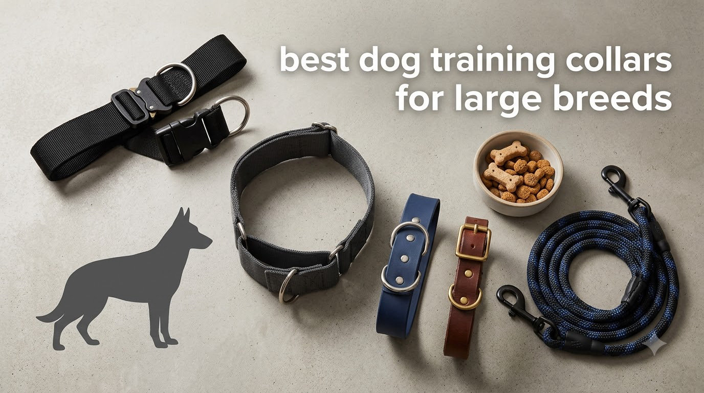 best dog training collars for large breeds