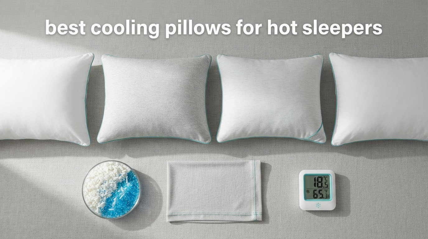 best cooling pillows for hot sleepers
