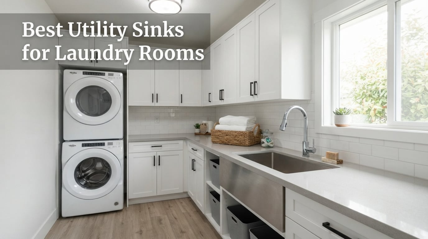 Best Utility Sinks for Laundry Rooms