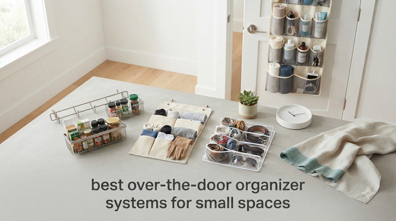 best over-the-door organizer systems for small spaces