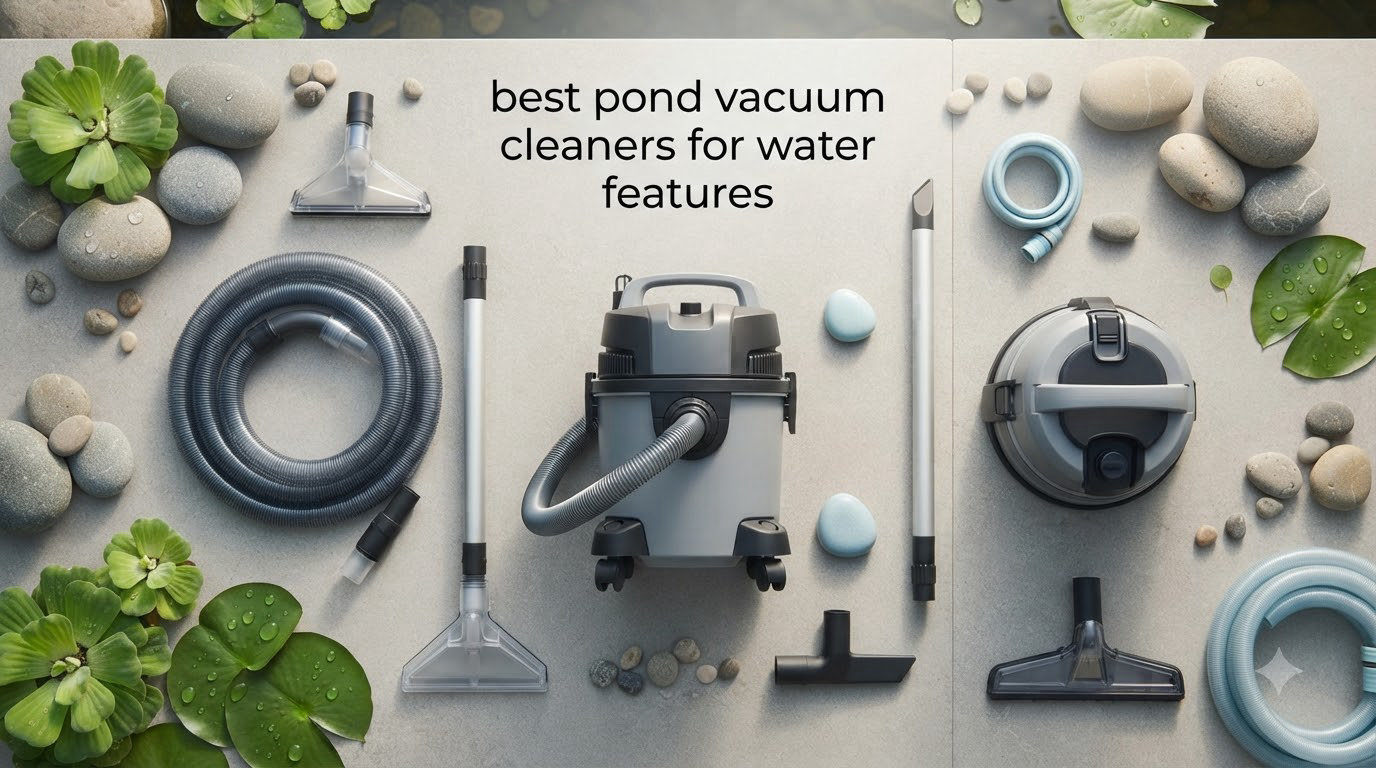 best pond vacuum cleaners for water features
