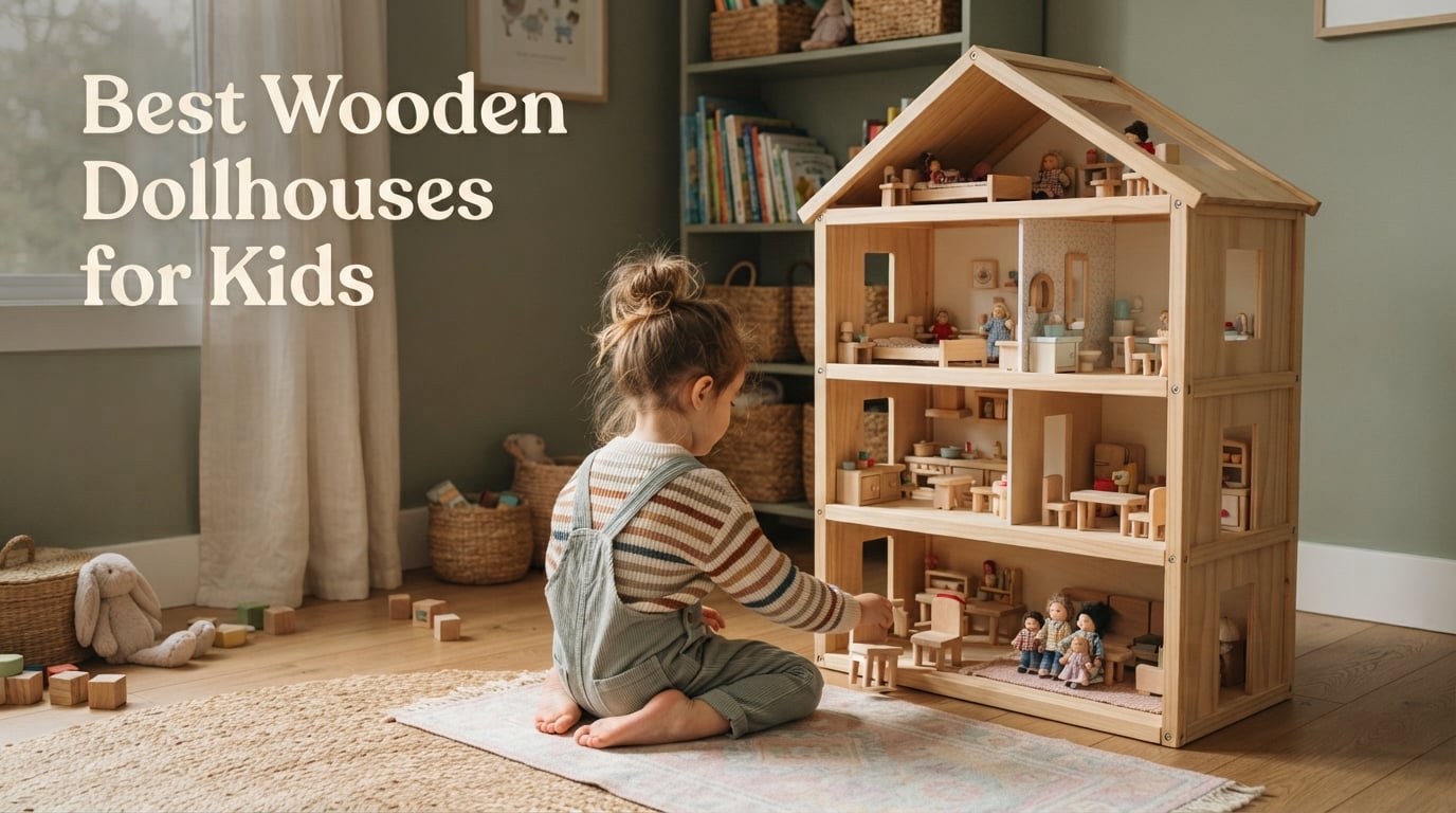 Best Wooden Dollhouses for Kids
