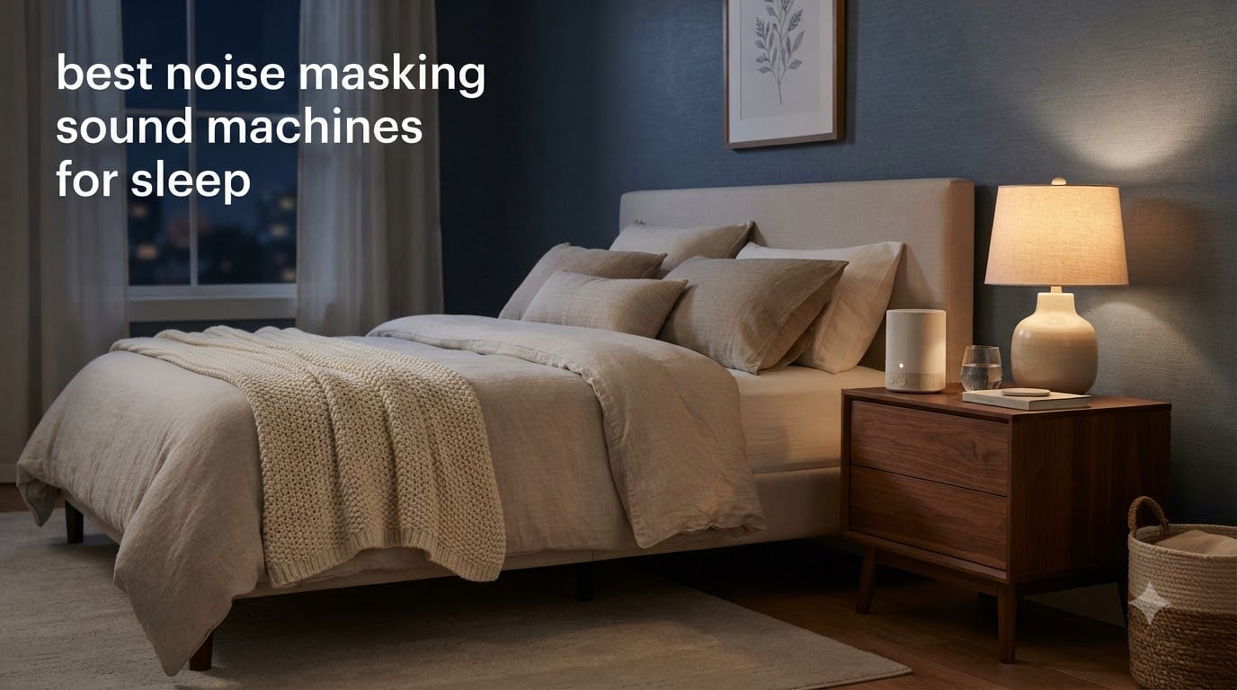 best noise masking sound machines for sleep