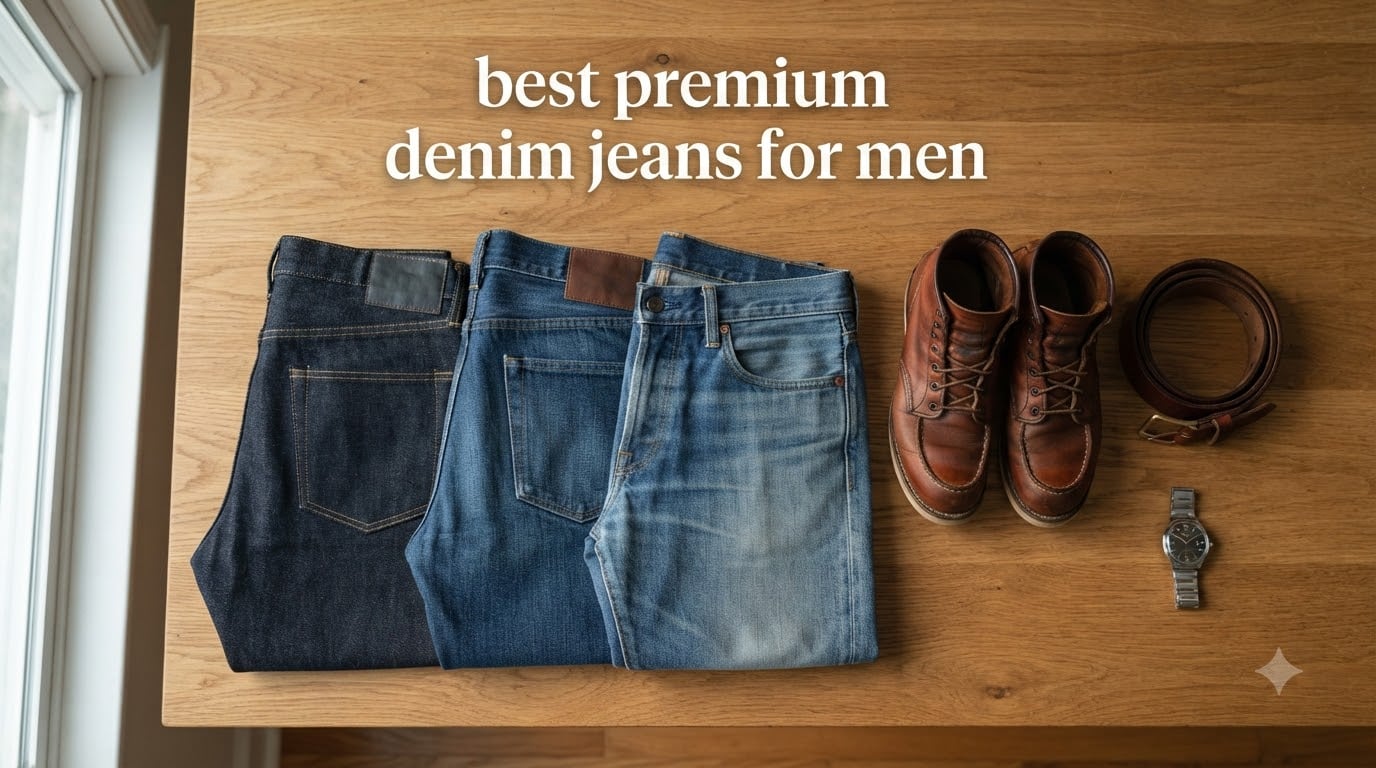 best premium denim jeans for men