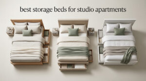best storage beds for studio apartments