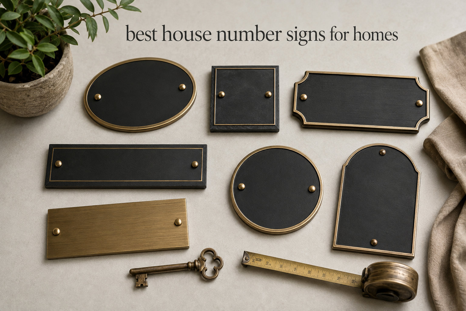 best house number signs for homes