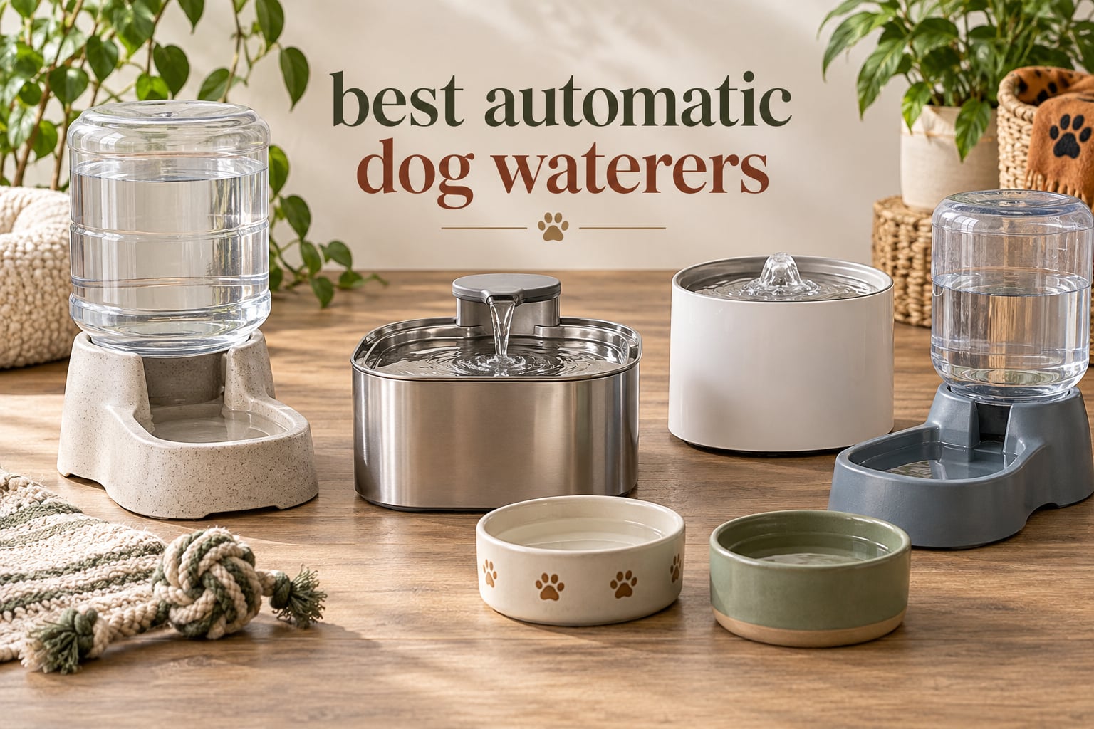 best automatic dog waterers