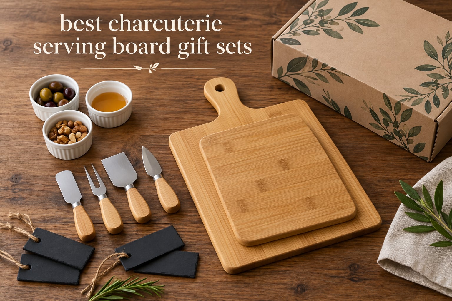 best charcuterie serving board gift sets