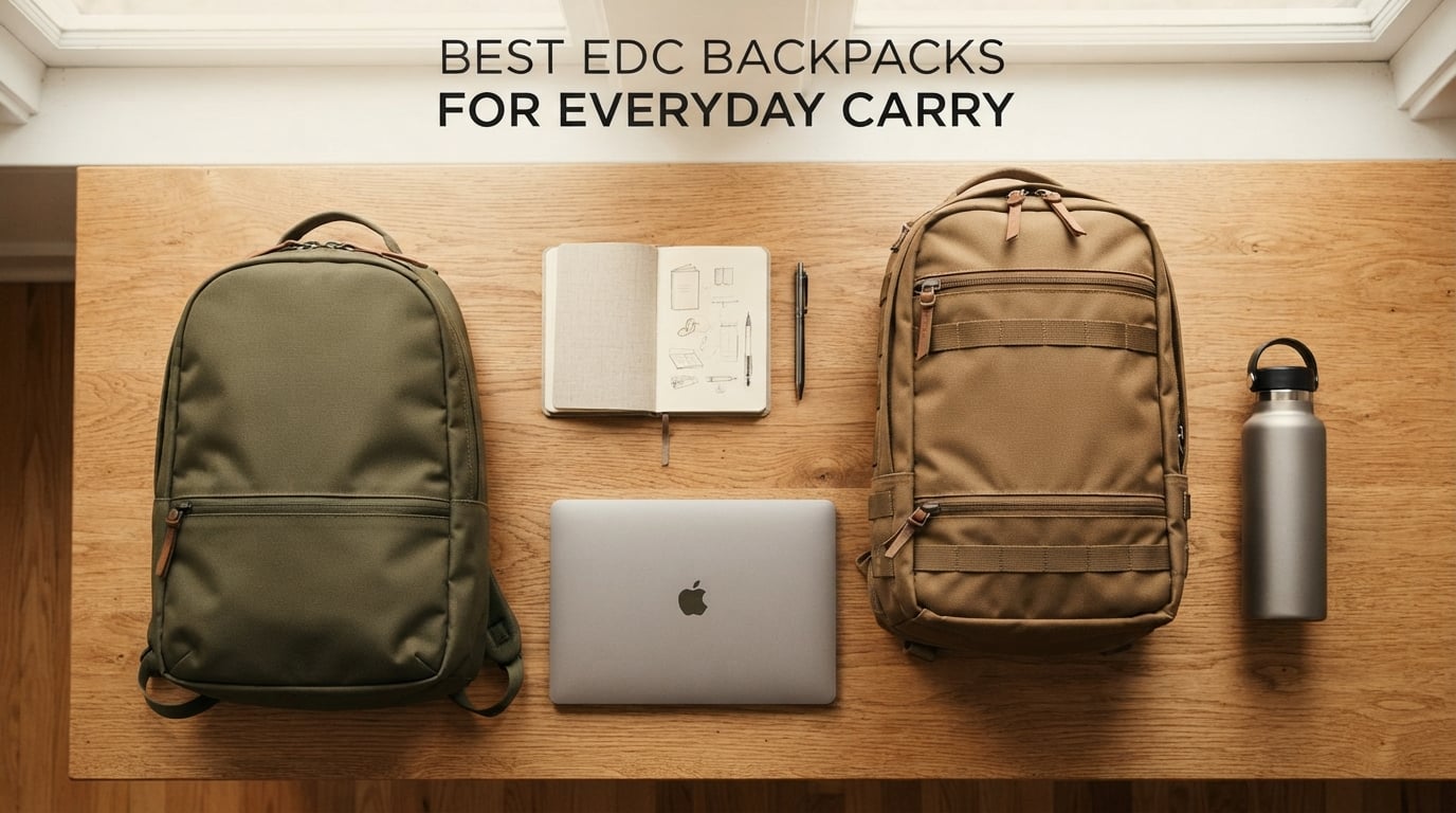 Best EDC Backpacks for Everyday Carry