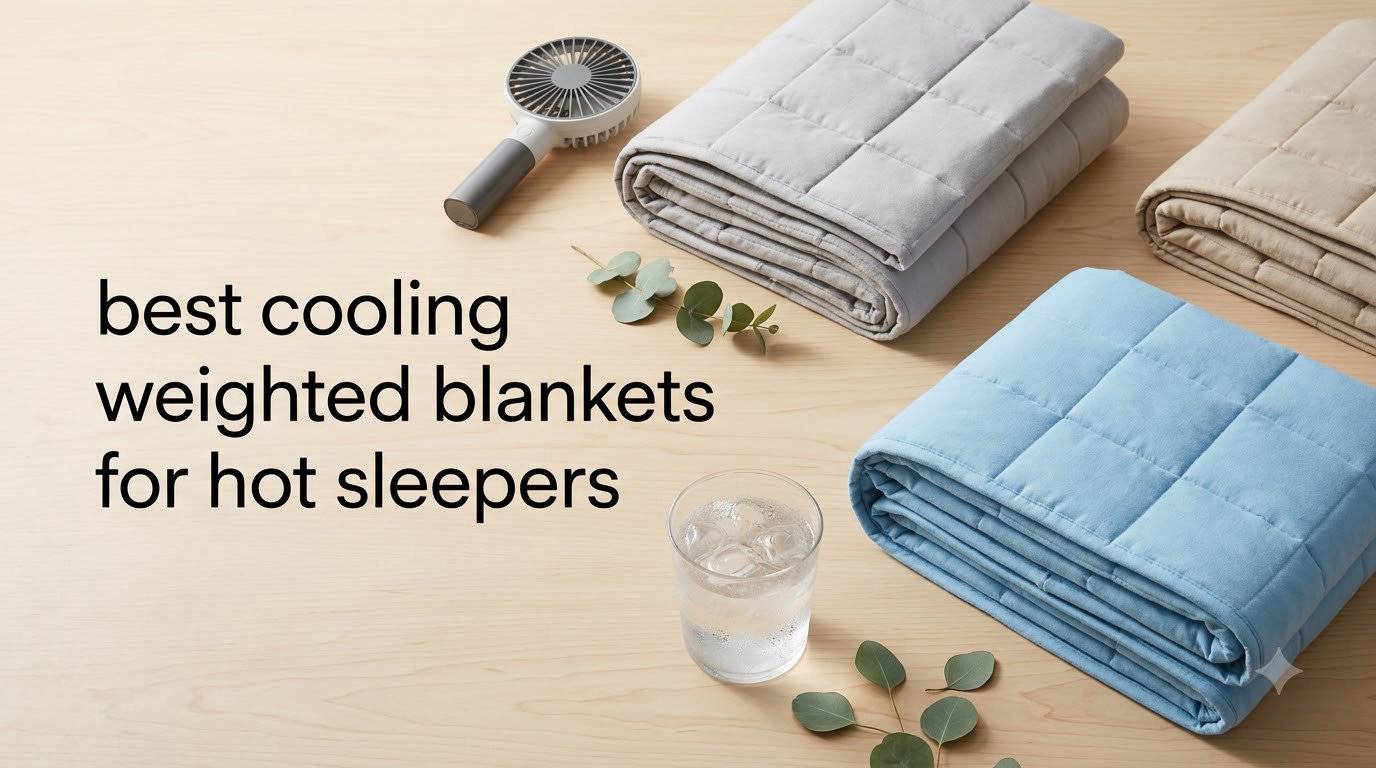 best cooling weighted blankets for hot sleepers