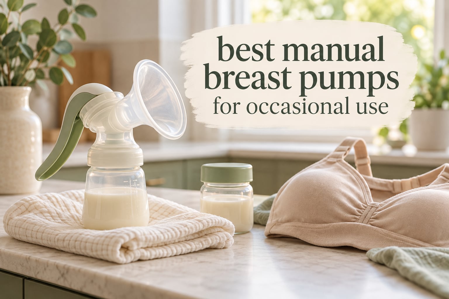 best manual breast pumps for occasional use