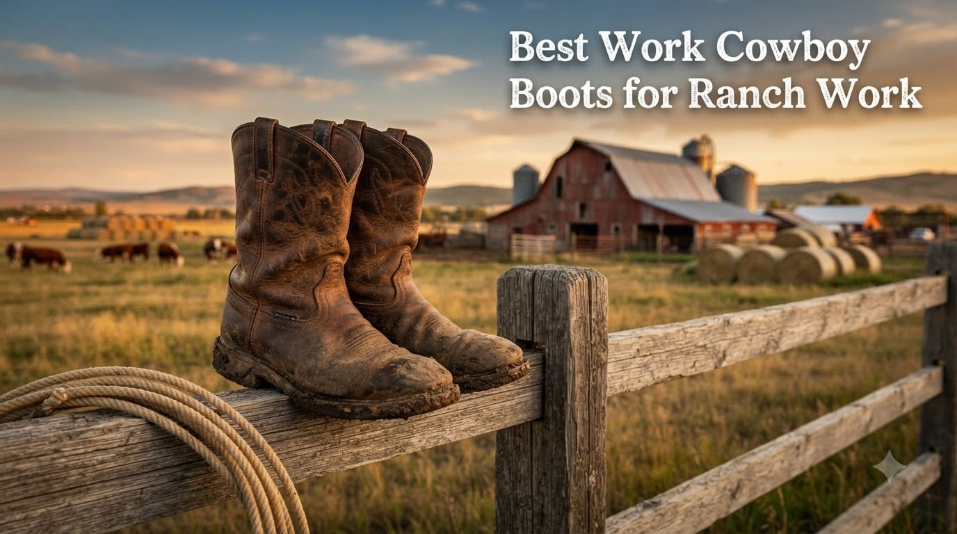 Best Work Cowboy Boots for Ranch Work