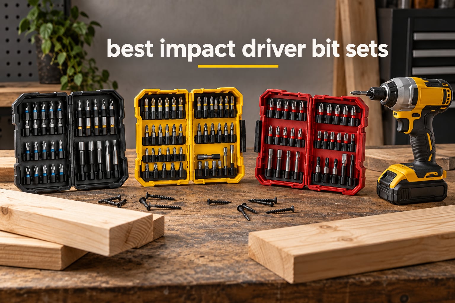 best impact driver bit sets
