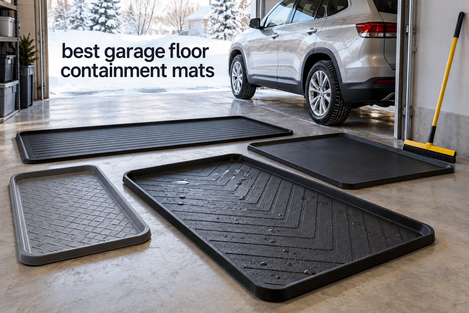 best garage floor containment mats