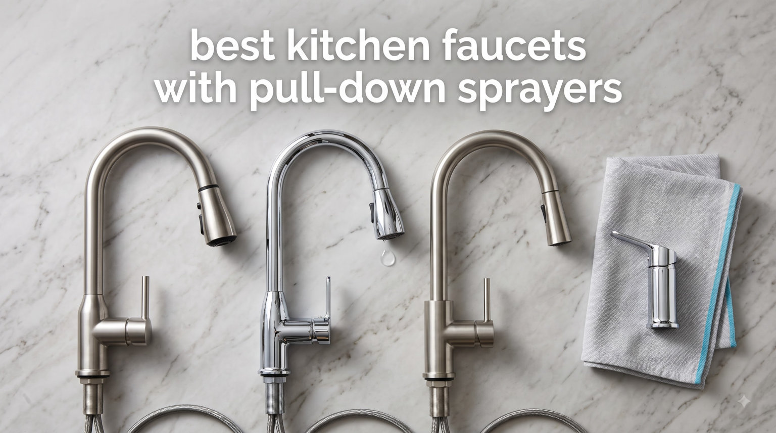 best kitchen faucets with pull-down sprayers