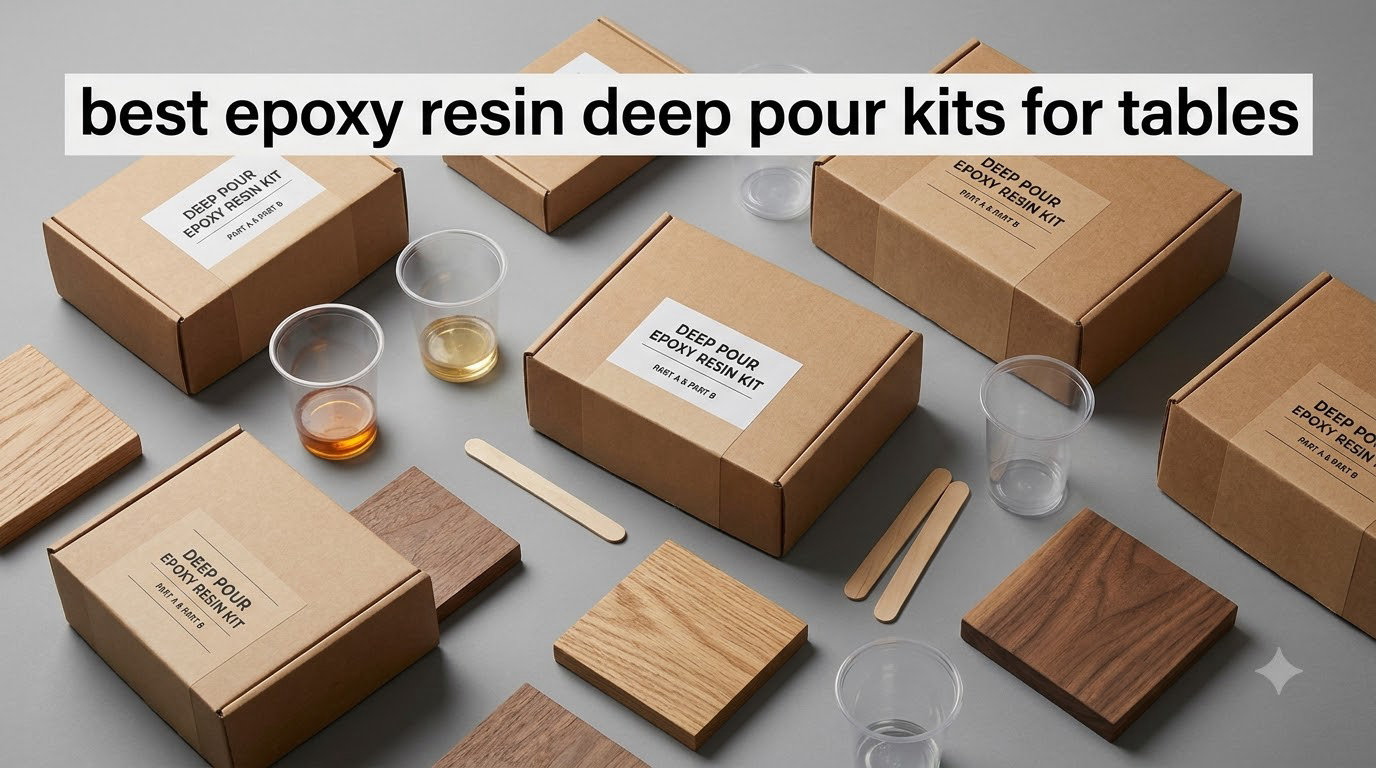 best epoxy resin deep pour kits for tables