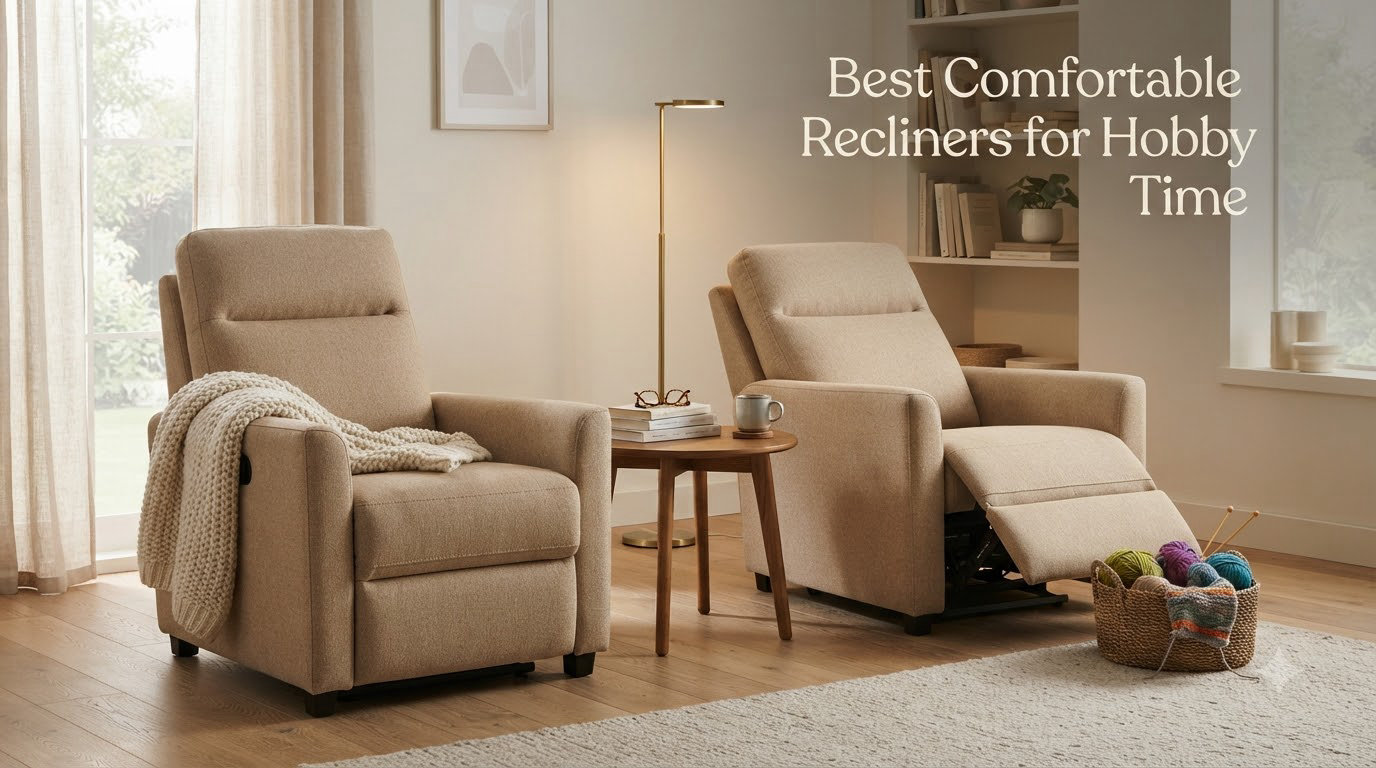 Best Comfortable Recliners for Hobby Time
