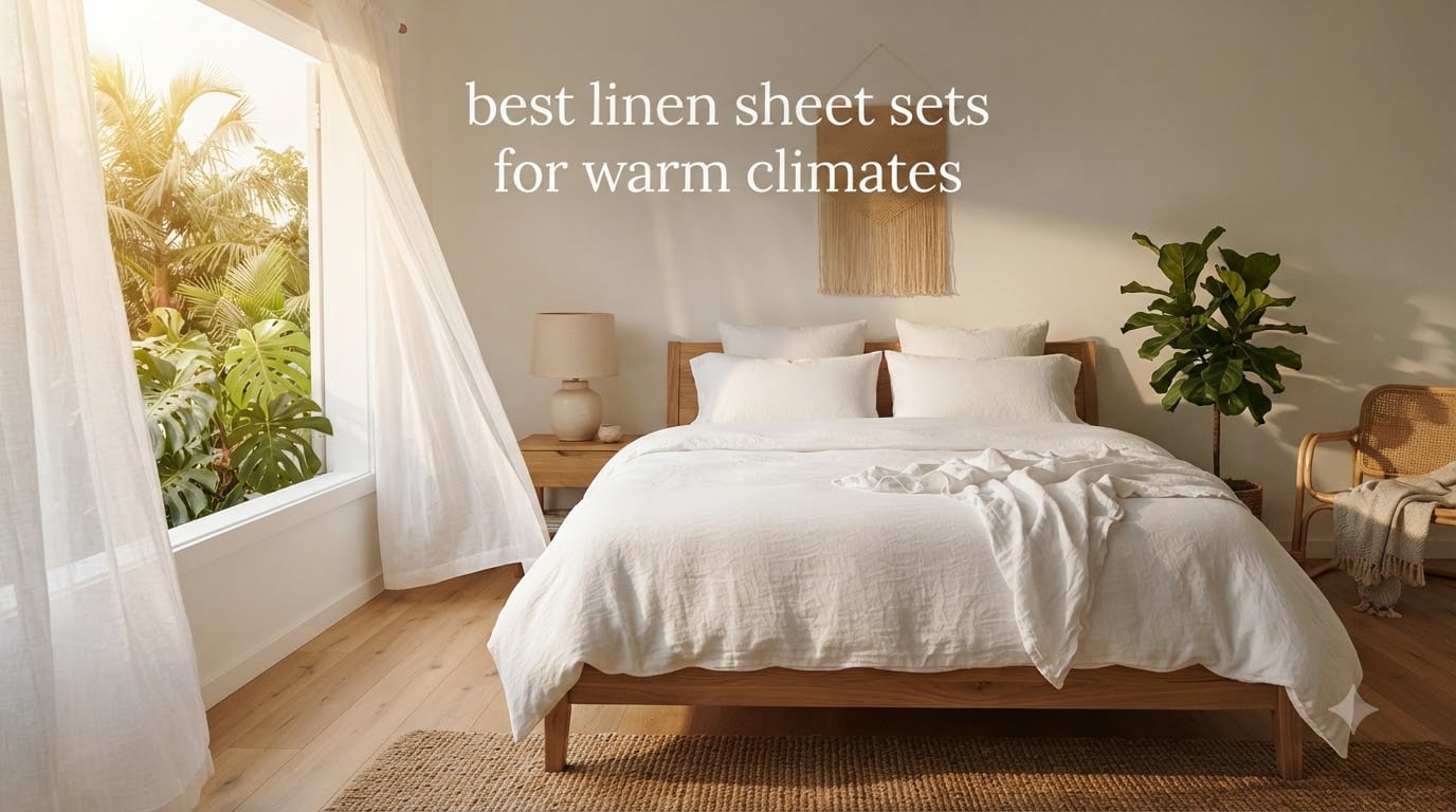 best linen sheet sets for warm climates