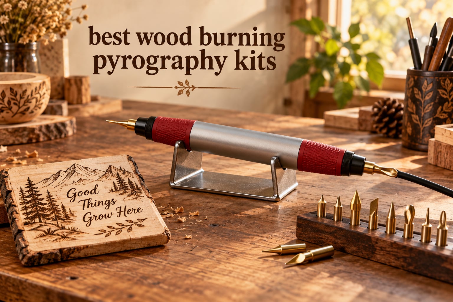 best wood burning pyrography kits