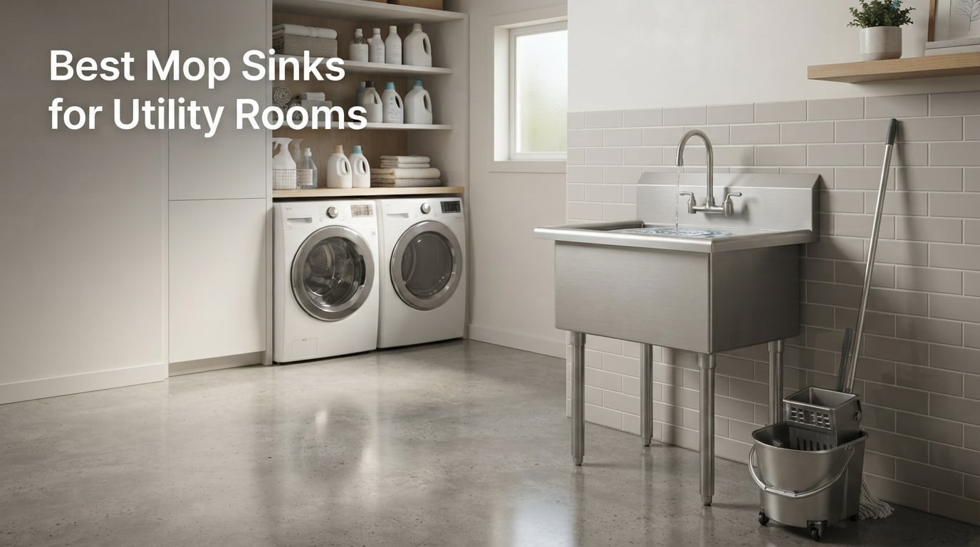 Best Mop Sinks for Utility Rooms