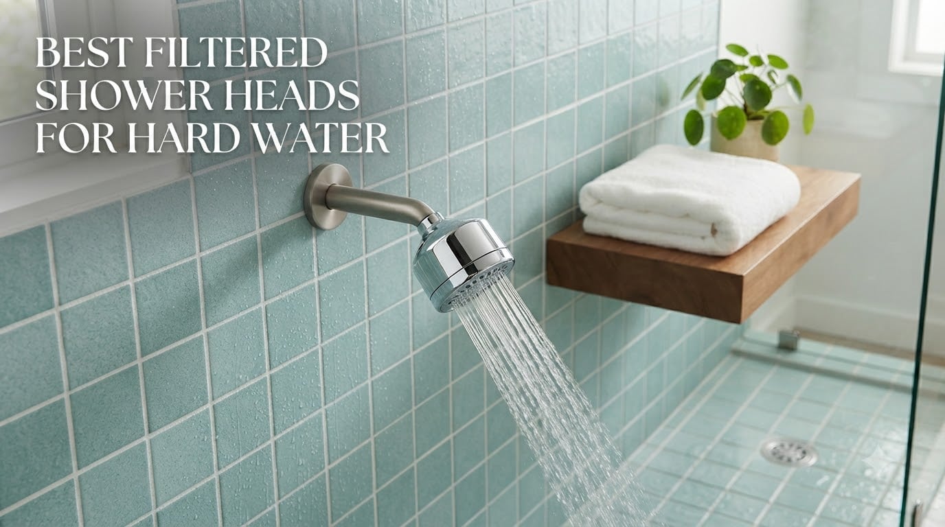 best filtered shower heads for hard water