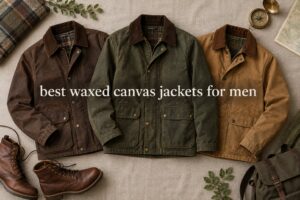 best waxed canvas jackets for men