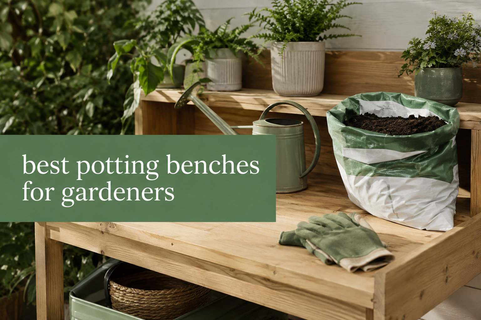 best potting benches for gardeners