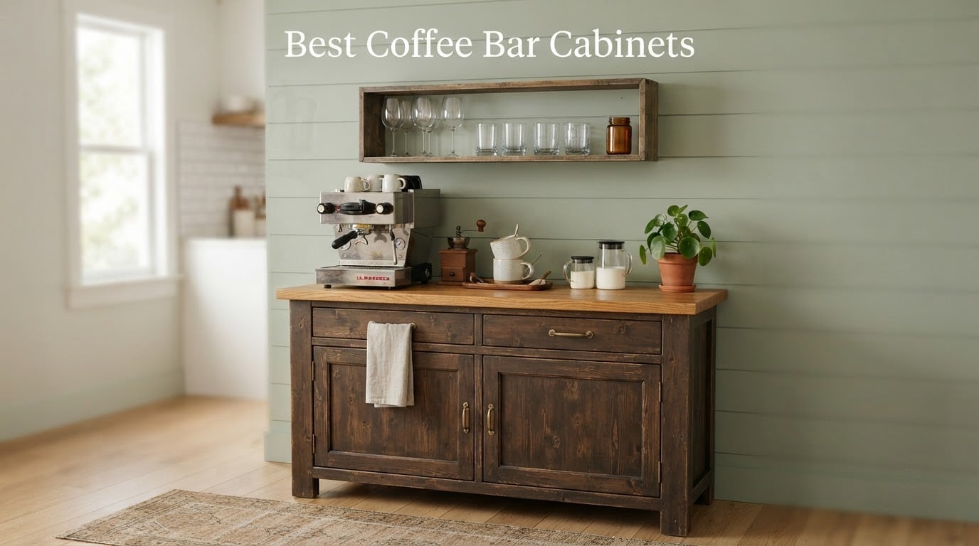 Best Coffee Bar Cabinets