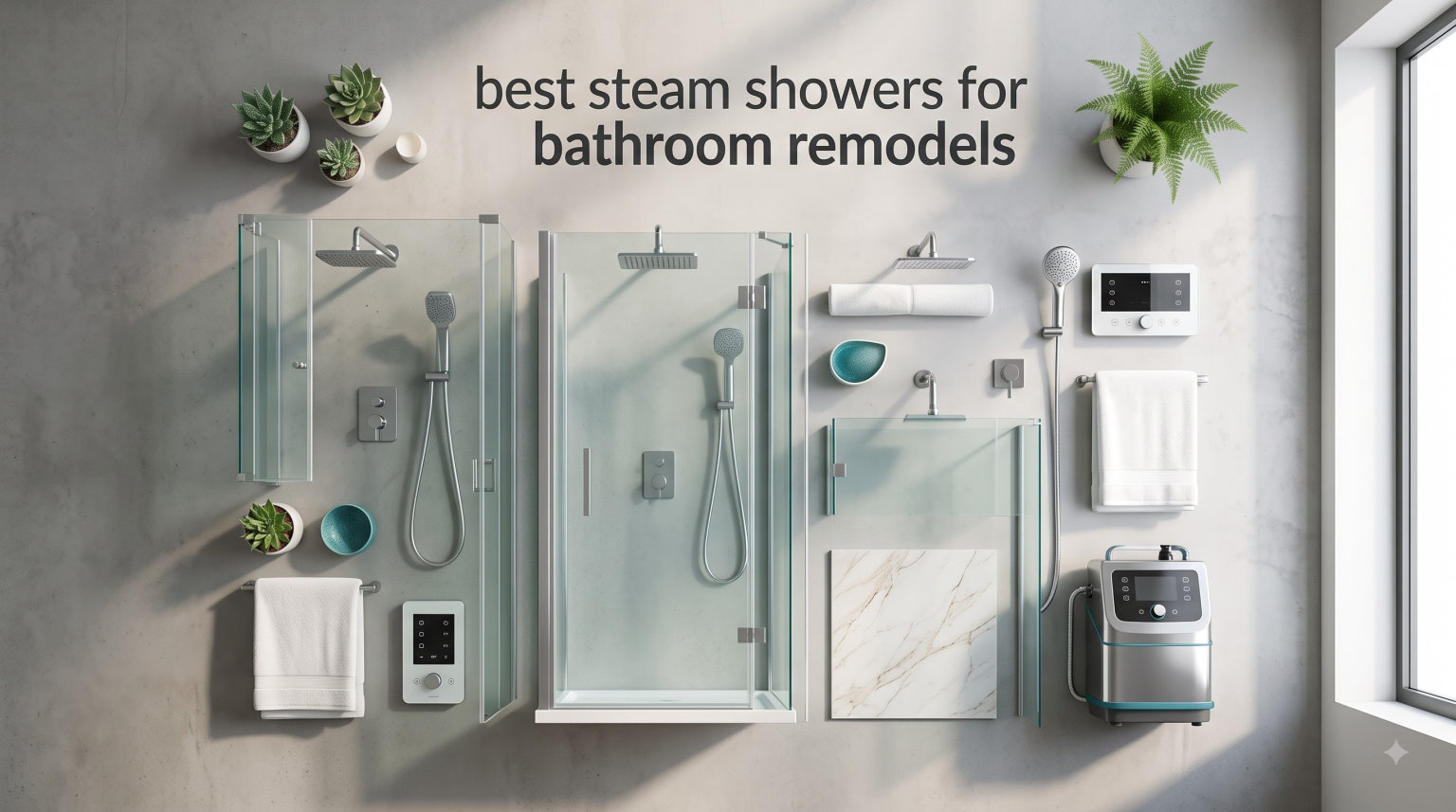 best steam showers for bathroom remodels