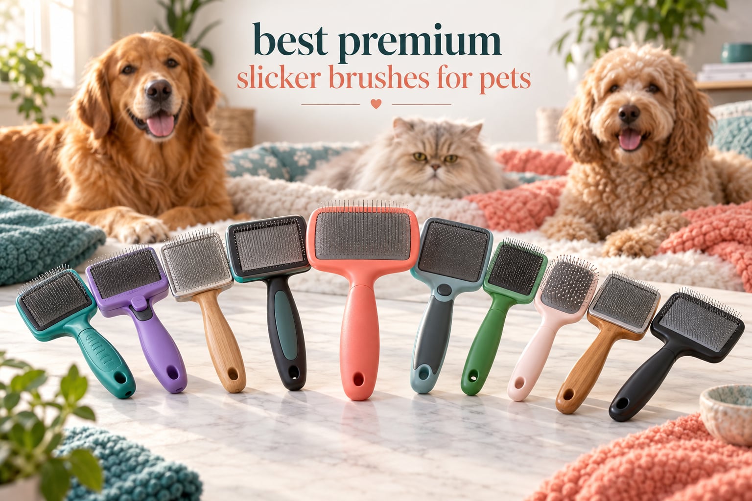 best premium slicker brushes for pets
