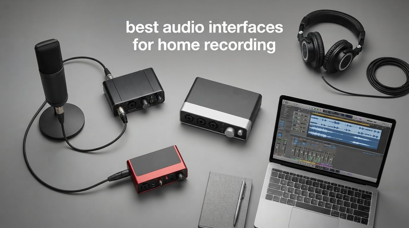 best audio interfaces for home recording