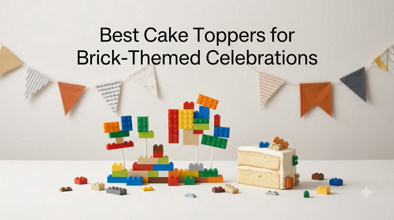 Best Cake Toppers for Brick-Themed Celebrations