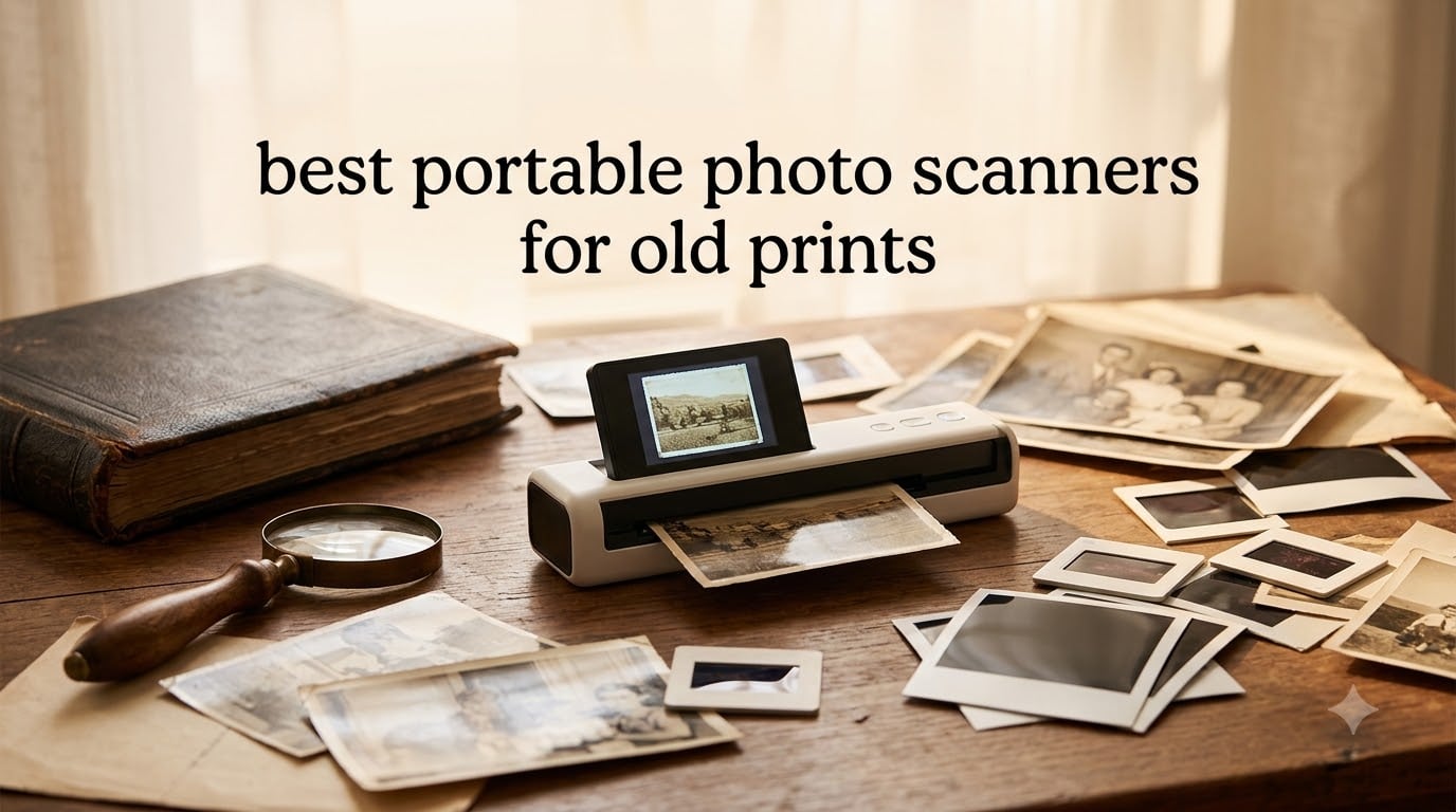 best portable photo scanners for old prints