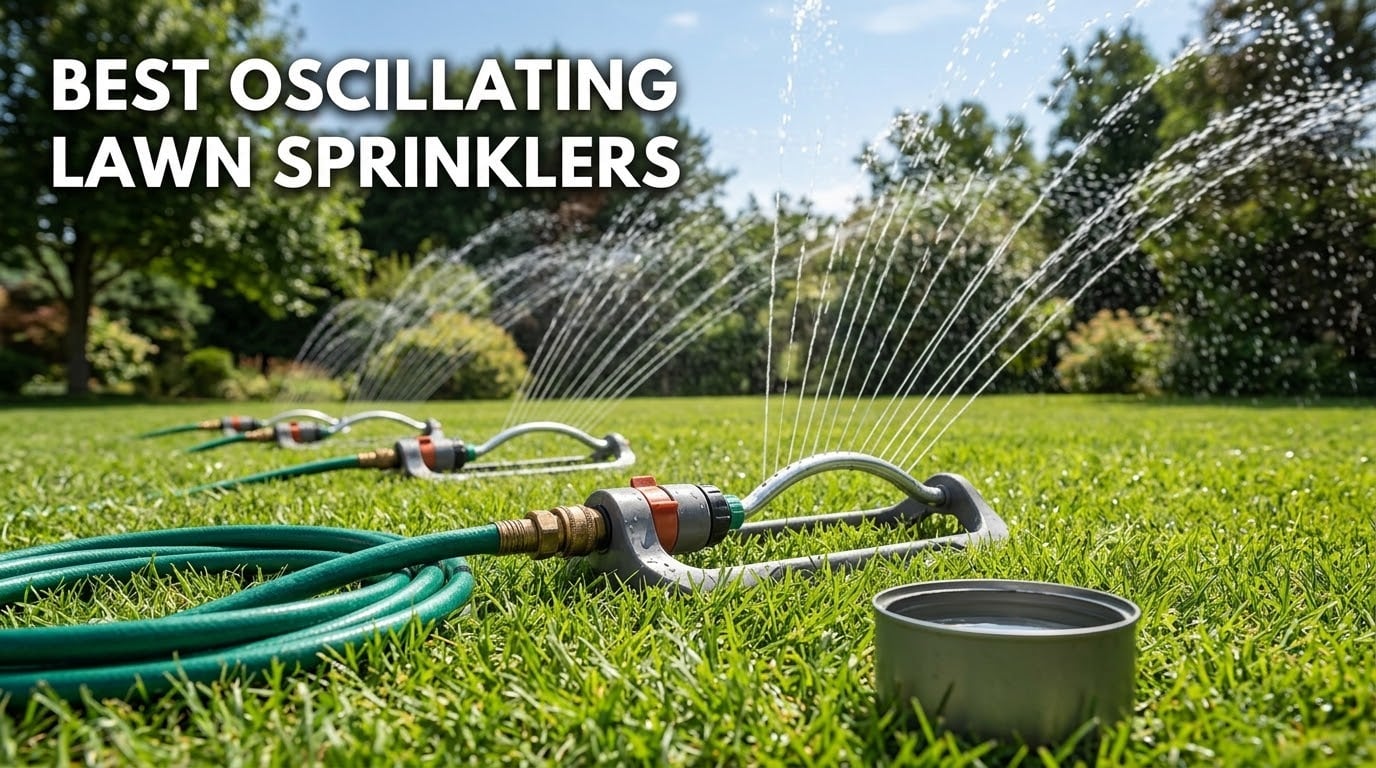 best oscillating lawn sprinklers