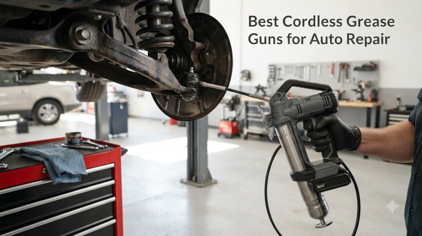 Best Cordless Grease Guns for Auto Repair