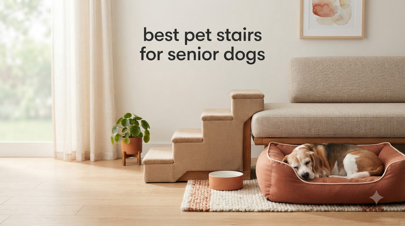 best pet stairs for senior dogs
