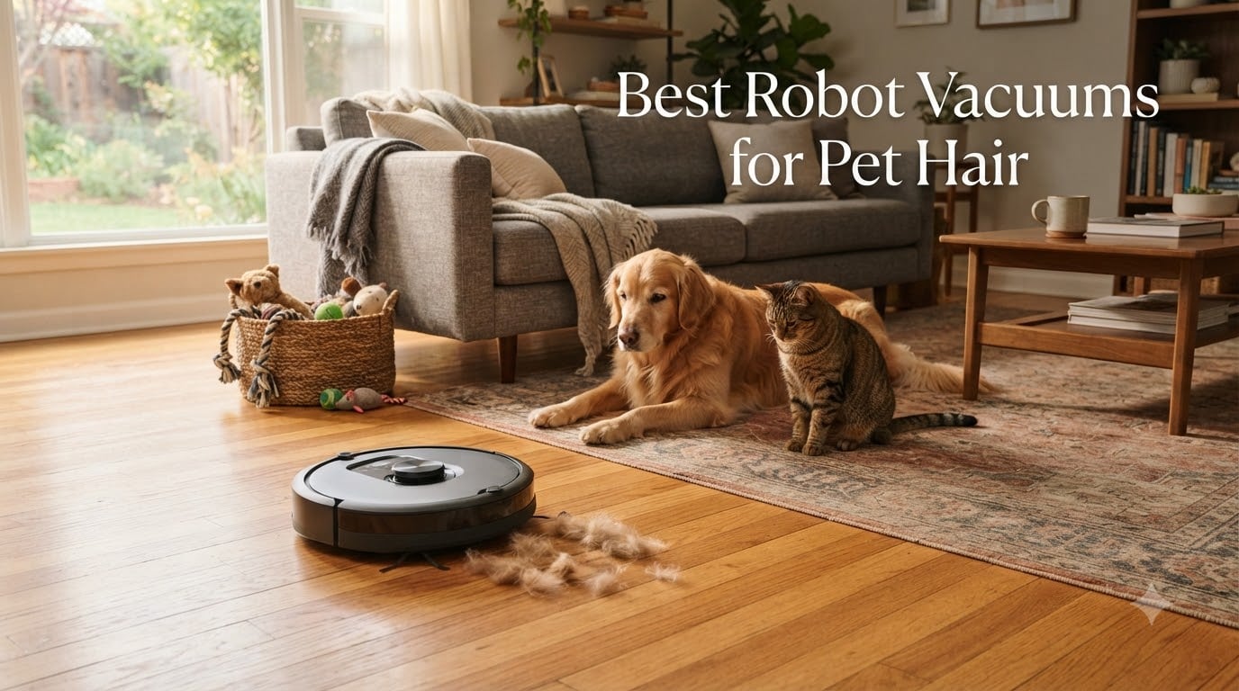 Best Robot Vacuums for Pet Hair