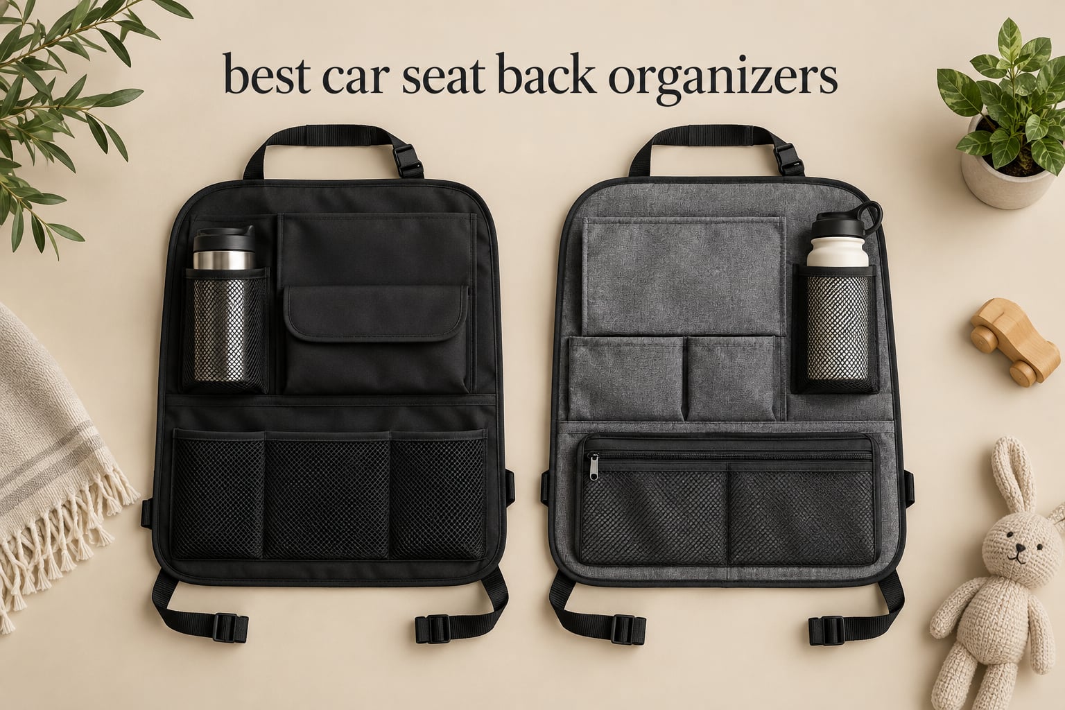 best car seat back organizers