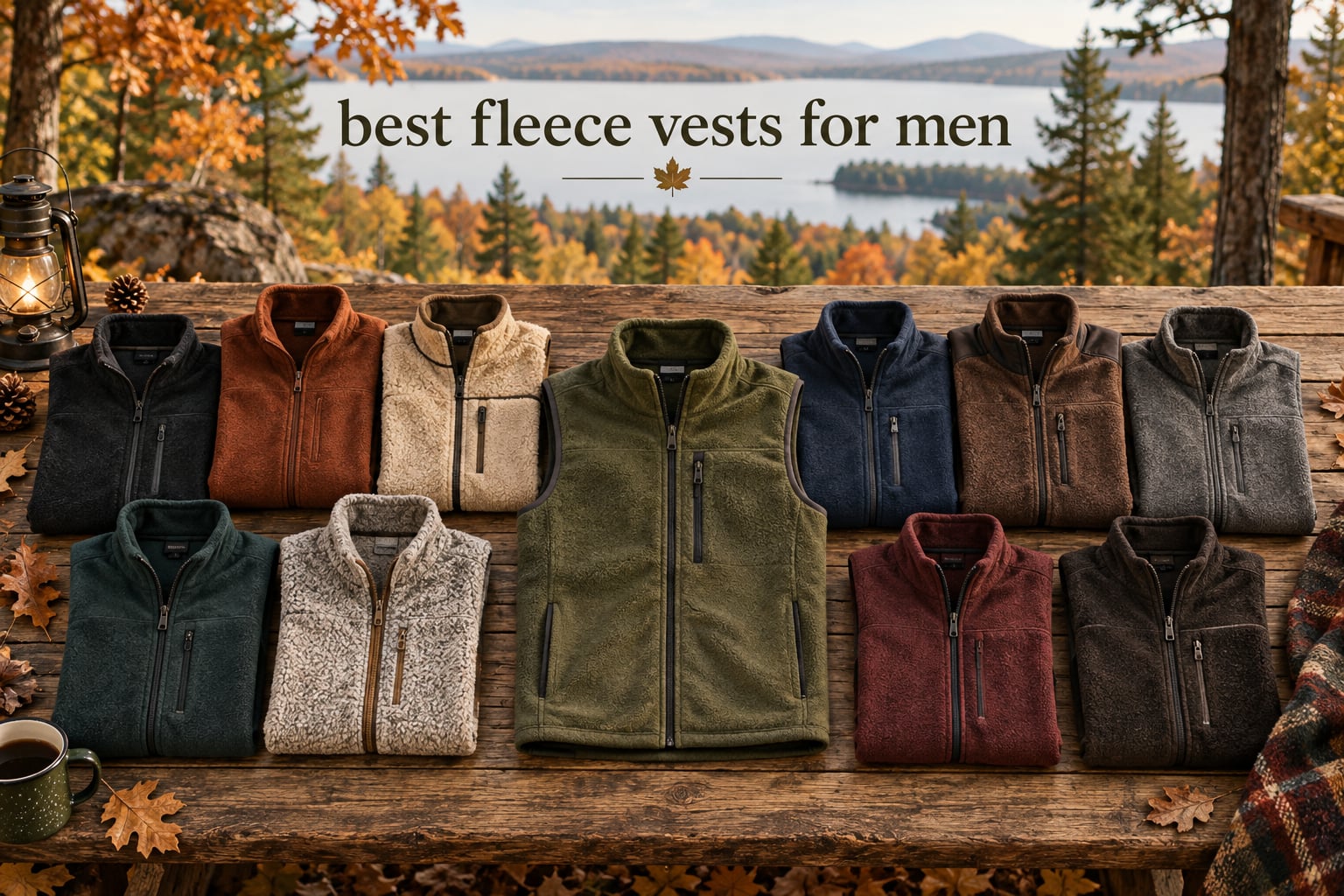 best fleece vests for men