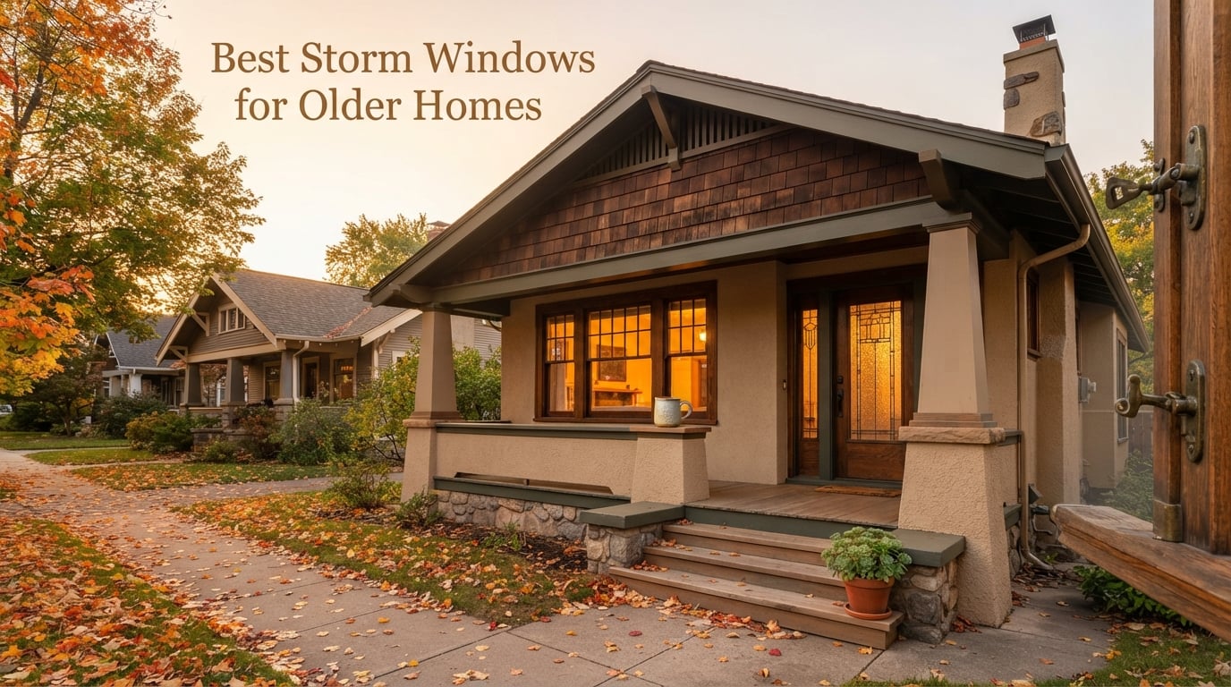 Best Storm Windows for Older Homes