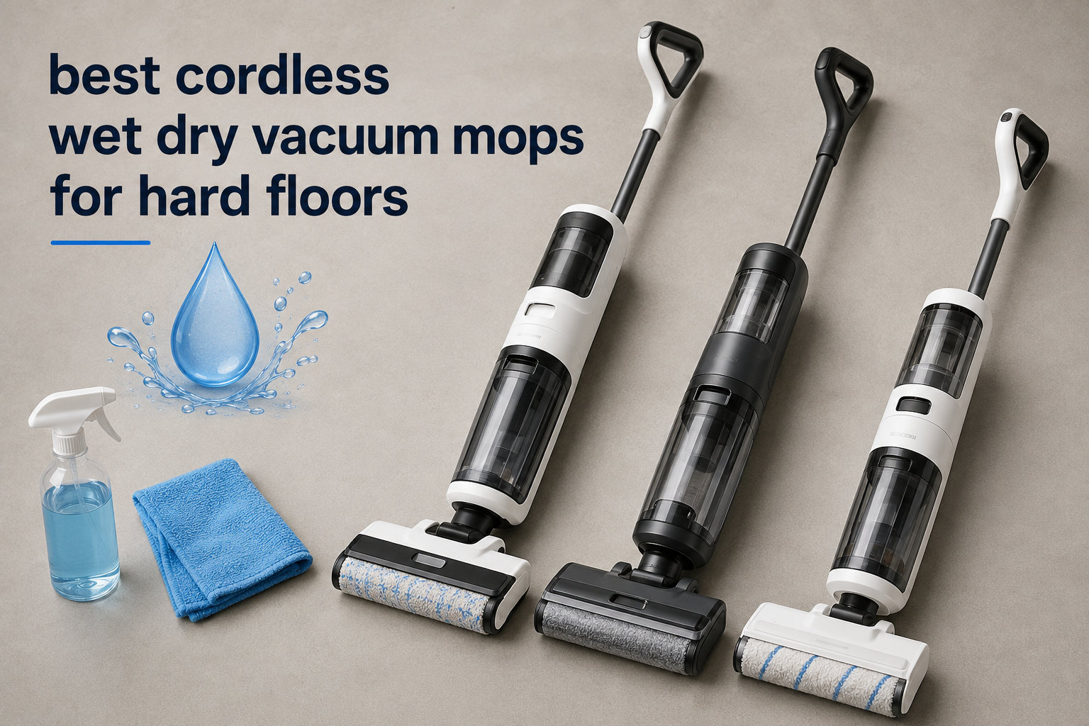 best cordless wet dry vacuum mops for hard floors