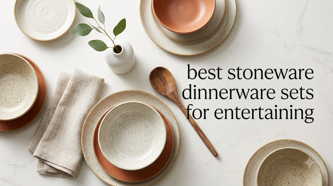best stoneware dinnerware sets for entertaining