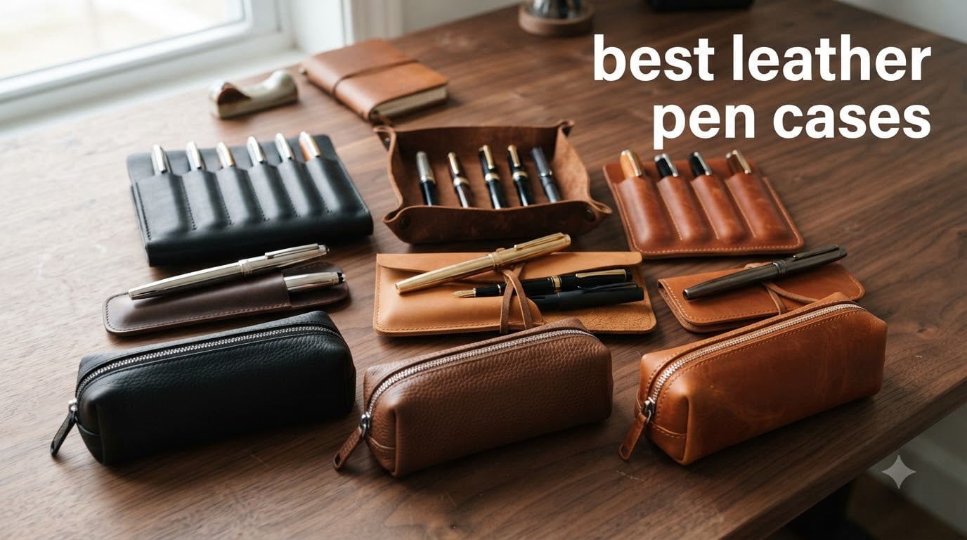 best leather pen cases