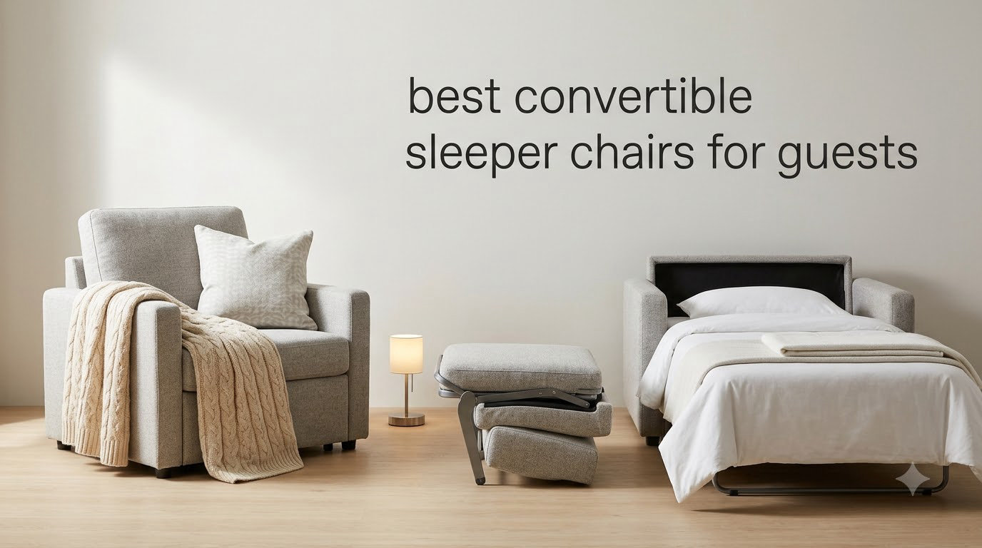 best convertible sleeper chairs for guests