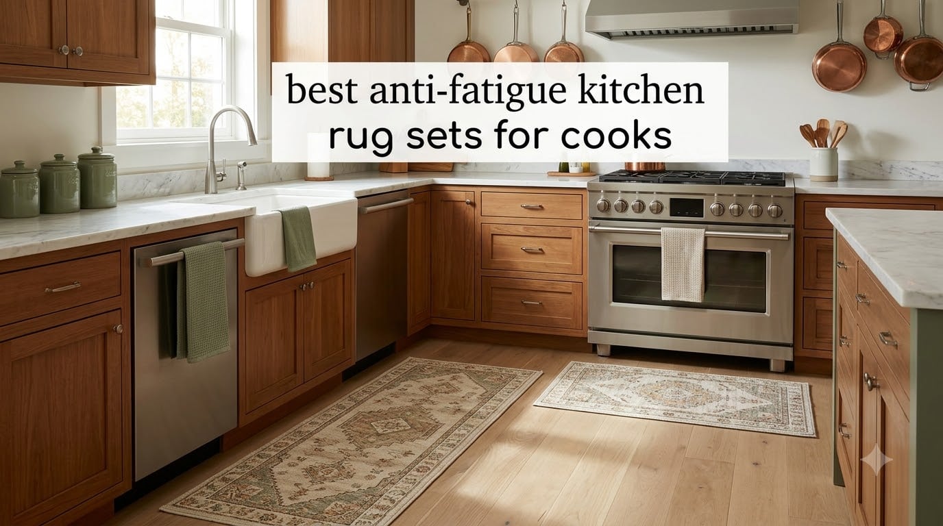 best anti-fatigue kitchen rug sets for cooks